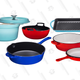 Bruntmor Enameled Cast Iron Cookware Gold Box | Amazon
